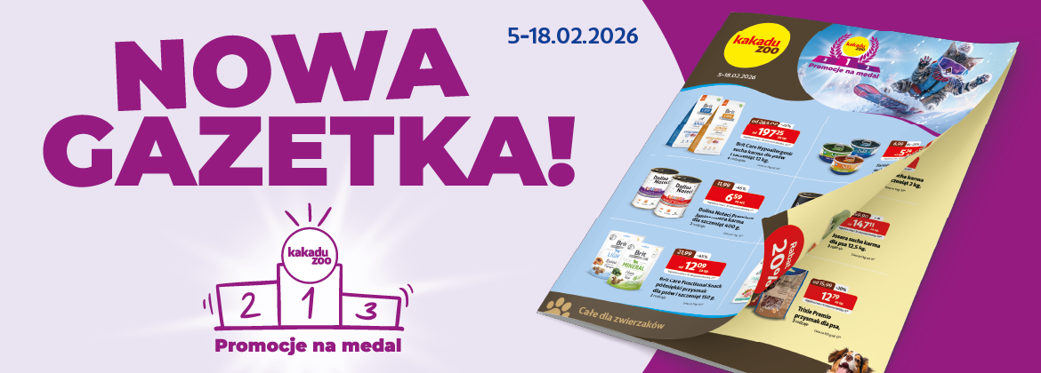 Gazetka Kakadu Zoo - luty 2026